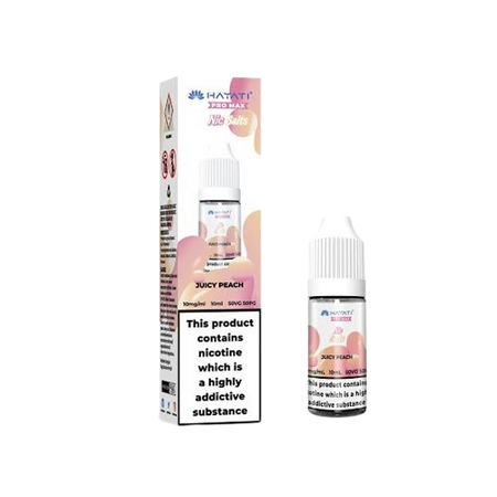 Juicy Peach Nic Salt 10ml | Hayati Pro Max | Trendy Vapes