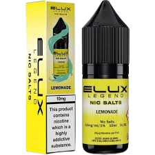 Lemonade Nic Salt 10ml | Elux Legend | Trendy Vapes