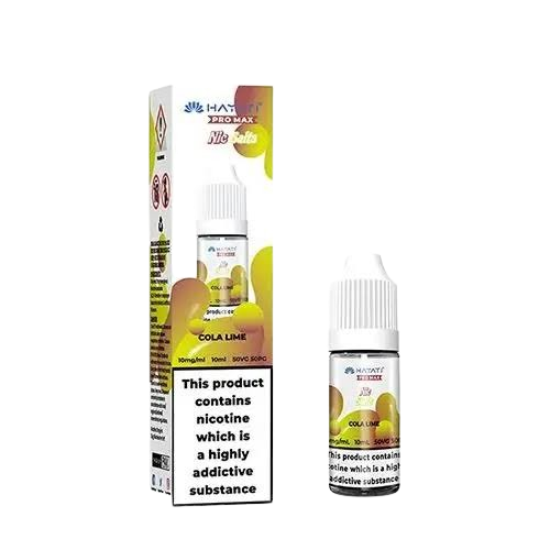 Cola Lime Nic Salt E-Liquid 10ml bottle by Hayati Pro Max, 10mg and 20mg, sold at Trendy Vapes UK