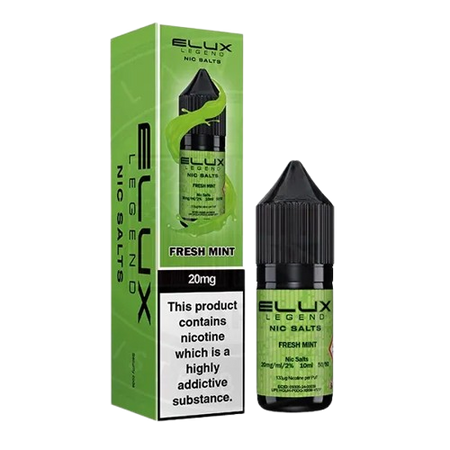 Fresh Mint Nic Salt 10ml | Elux Legend | Trendy Vapes