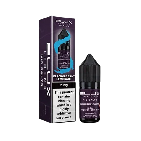 Blackcurrant Lemonade Nic Salt 10ml | Elux Legend | Trendy Vapes