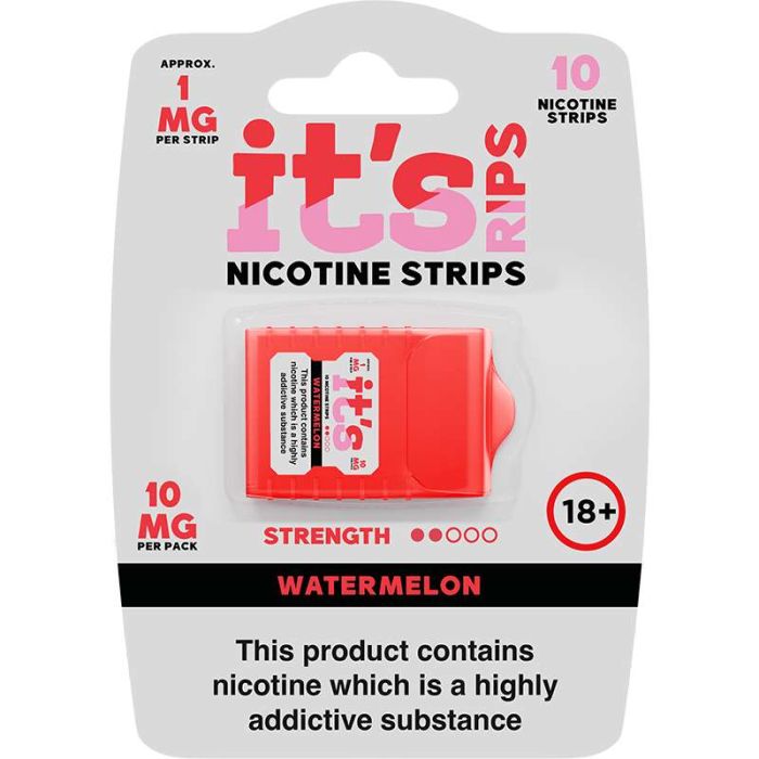 Watermelon-It's Rips Nicotine Strips