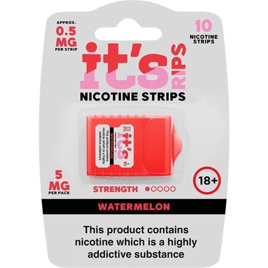 Watermelon-It's Rips Nicotine Strips