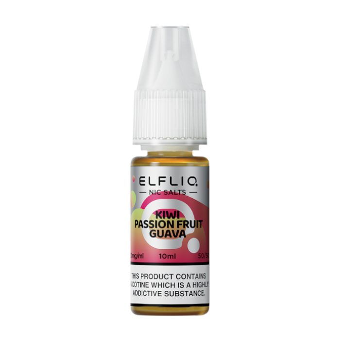 Kiwi Passion Fruit Guava By Elfbar Elfliq Nic Salt 10ml