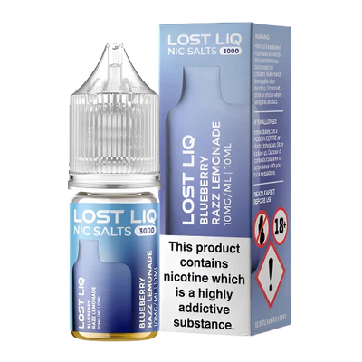 Blueberry Razz Lemonade Nic Salt By Lost Liq