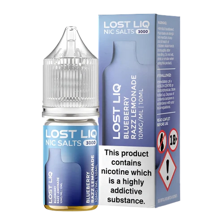 Blueberry Razz Lemonade Nic Salt By Lost Liq