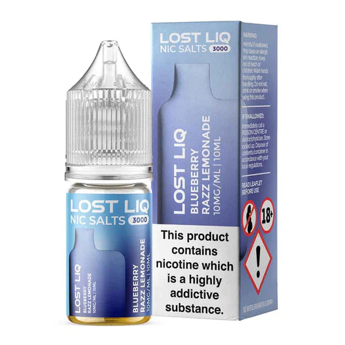 Blueberry Razz Lemonade Nic Salt By Lost Liq