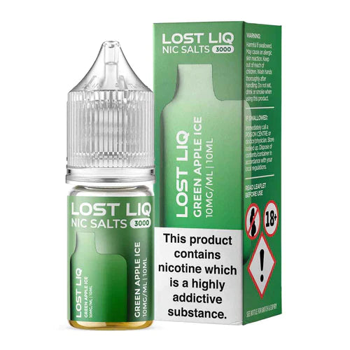 Green Apple Ice Nic Salt By Lost Liq