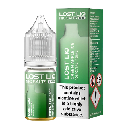 Green Apple Ice Nic Salt By Lost Liq