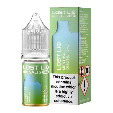 Menthol Nic Salt By Lost Liq 3000