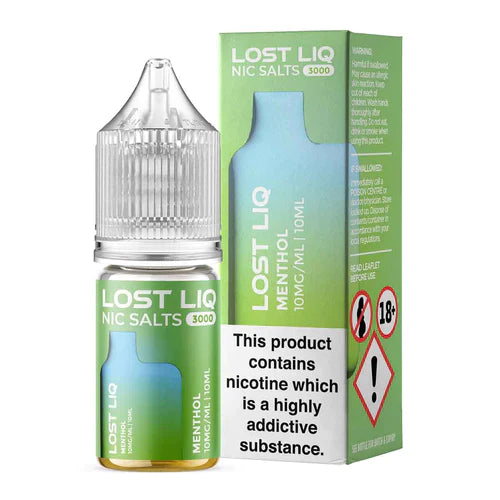 Menthol Nic Salt By Lost Liq 3000