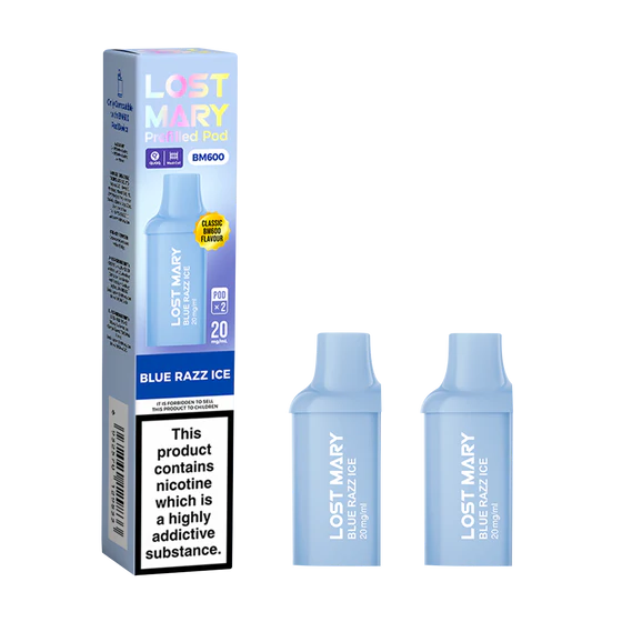 Lost Mary BM600 Prefilled Pods | 20mg Nic Salt Vape Pods