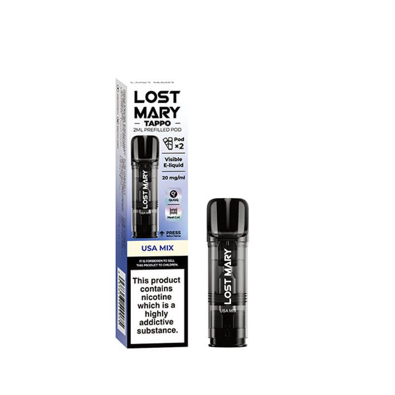 Lost Mary Tappo Prefilled Pods By Lost Mary