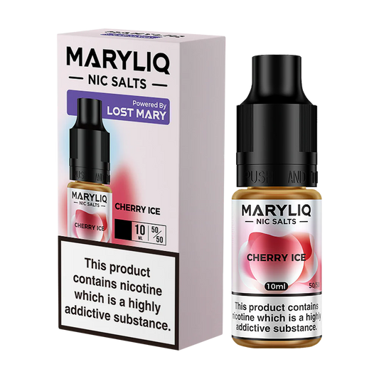 Cherry Ice By Lost Mary MARYLIQ Nic Salts 10ml