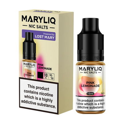 Pink Lemonade Nic Salt by Lost Mary MARYLIQ | Trendy Vapes UK V1