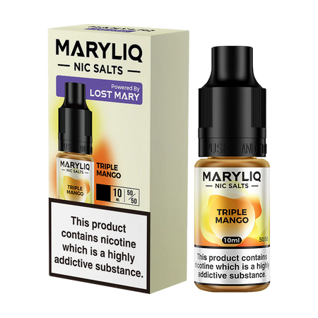 Triple Mango By Lost Mary MARYLIQ Nic Salts 10ml