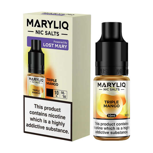 Triple Mango By Lost Mary MARYLIQ Nic Salts 10ml