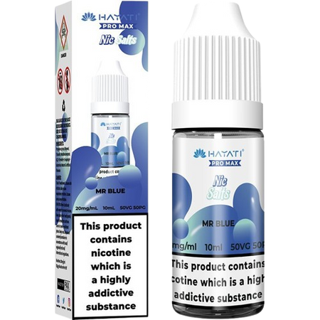Mr Blue Nic Salt 10ml | Hayati Pro Max | Trendy Vapes