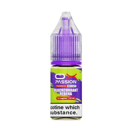 Blackcurrant Squash - OX Passion Nic Salt 10ml by Oxva