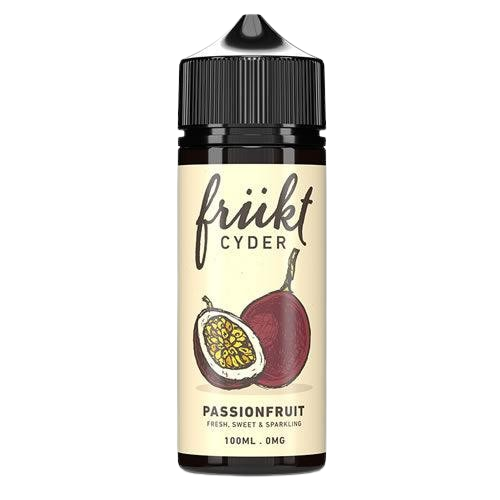 Passionfruit By Frukt Cyder E-Liquid 100ml Shortfill