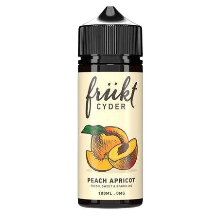 Peach Apricot By Frukt Cyder E-Liquid 100ml Shortfill