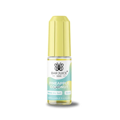 Pineapple Coconut Nic Salt by Bar Juice 5000 | Trendy Vapes UK