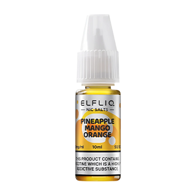 Pineapple mango Orange By Elfbar Elfliq Nic Salt 10ml