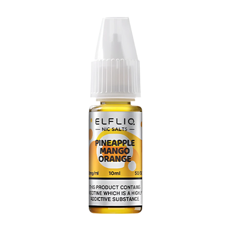 Pineapple mango Orange By Elfbar Elfliq Nic Salt 10ml
