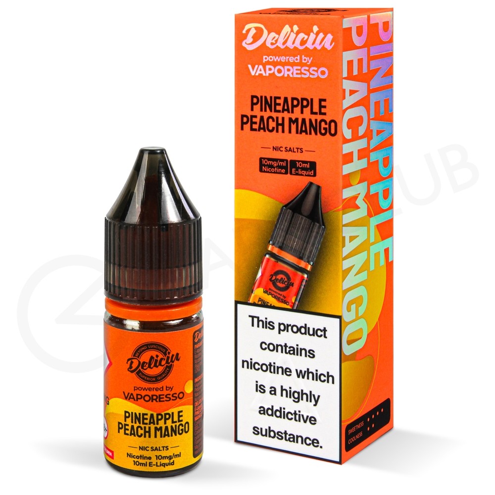 Pineapple Peach Mango Nic Salt 10ml by Vaporesso | Trendy Vapes