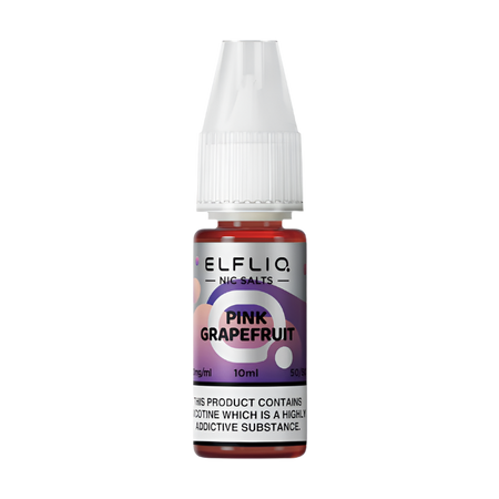 Pink Grapefruit By Elfbar Elfliq Nic Salt 10ml