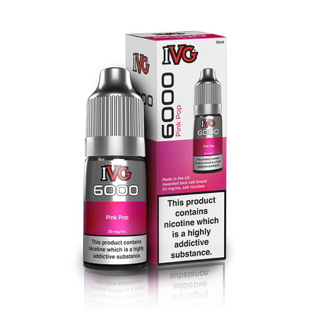 Pink Pop Nic Salt By IVG 6000