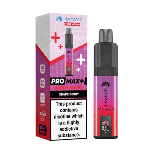 Hayati Pro Max 6000 Plus | Pod Kit 6000 Puffs Vape Device