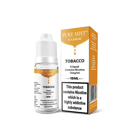 Pure Mist Tobacco E-Liquid | Classic Rich Flavor | High PG Vape