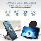 Wireless Charger, Qi-Certified 10W Fast Wireless Charger Pad Station