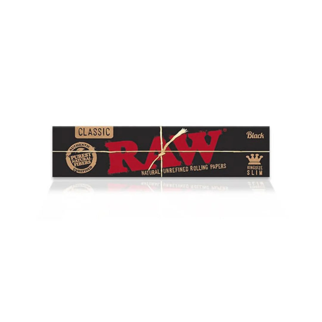 Raw Classic King Size Slim Natural Unreined Rolling Papers