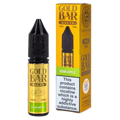 Sour Apple Nic Salt by Gold Bar | UK | TrendyVapes V1