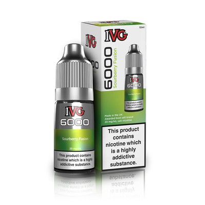 Sourberry Fusion Nic Salt By IVG 6000 V1