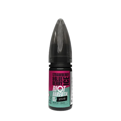 Strawberry Blueberry Ice Nic Salt by Riot Bar EDTN | Trendy Vapes UK V1