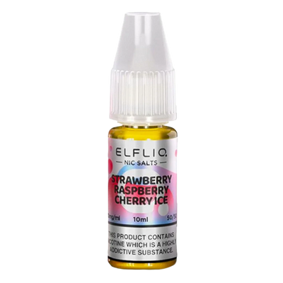 Strawberry Raspberry Cherry Ice By Elfbar Elfliq Nic Salt 10ml V1