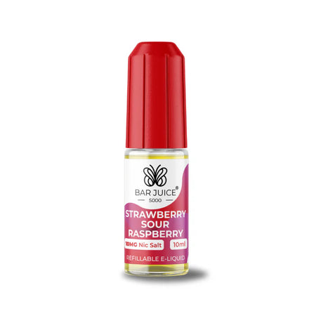 Strawberry Sour Raspberry Nic Salt | Bar Juice 5000 | Trendy Vapes UK