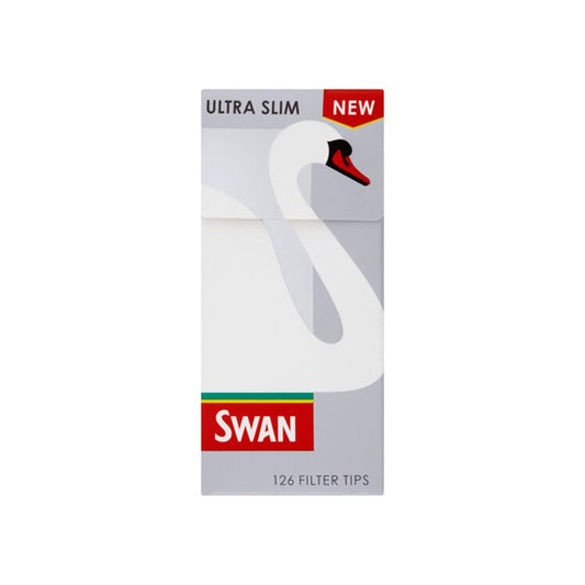 Swan Ultra Slim Silver Tips - Filter Tips