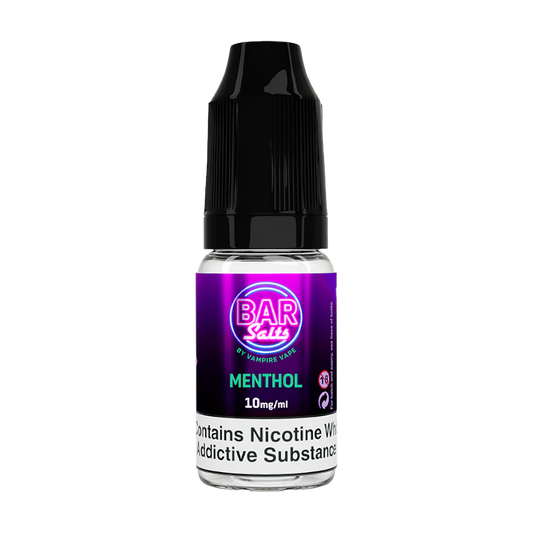 Menthol Nic Salt By Vampire bar Salts