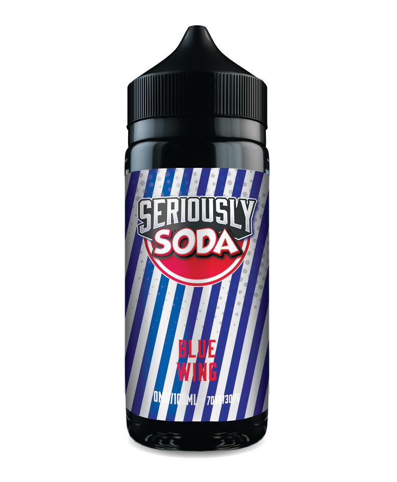 Blue Wing By Seriously Soda E-Liquid 100ml Shortfill