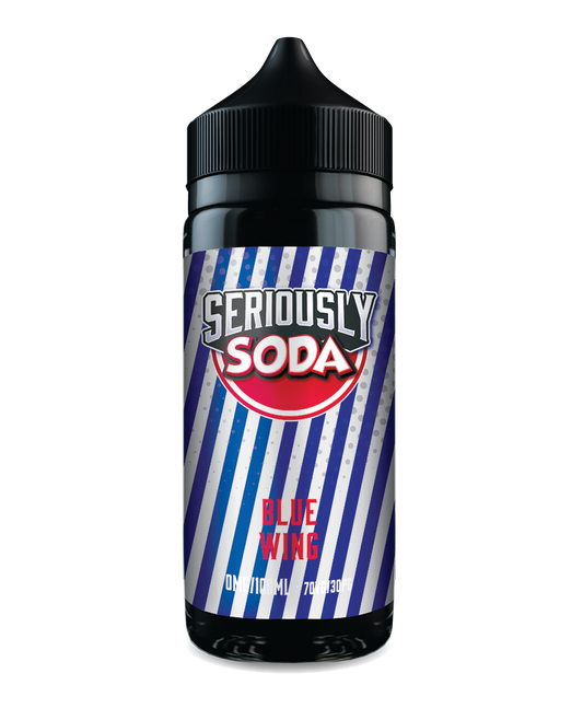 Blue Wing By Seriously Soda E-Liquid 100ml Shortfill