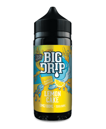 Lemon Cake By Big Drip E-Liquid 100ml Shortfill