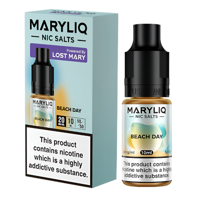 Beach Day By Lost Mary MARYLIQ Nic Salts 10ml