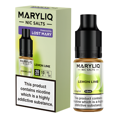 Lemon Lime By Lost Mary MARYLIQ Nic Salts 10ml