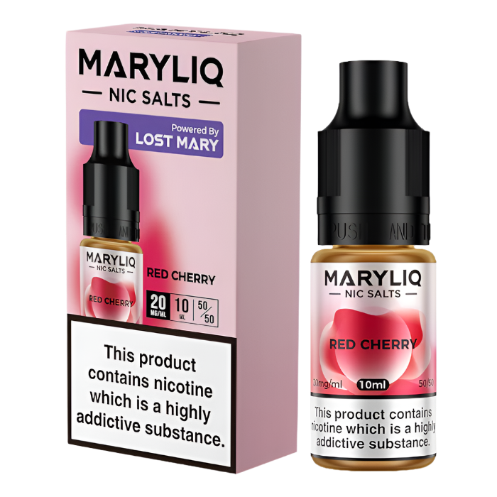 Red Cherry By Lost Mary MARYLIQ Nic Salts 10ml