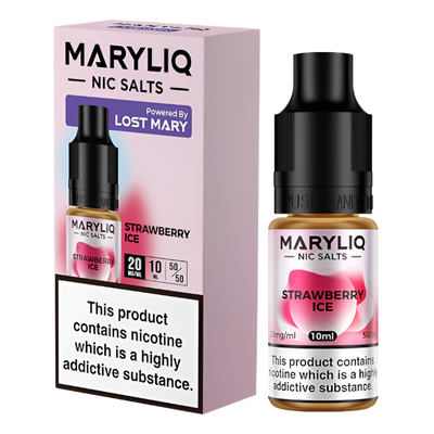 Strawberry Ice By Lost Mary MARYLIQ Nic Salts 10ml V1