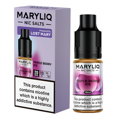 Triple Berry Ice By Lost Mary MARYLIQ Nic Salts 10ml V1